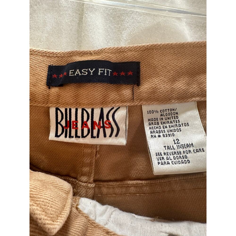 Bill Blass Easy Fit Burnt Orange Jeans – Size 12 (Tall) - Picture 5 of 5